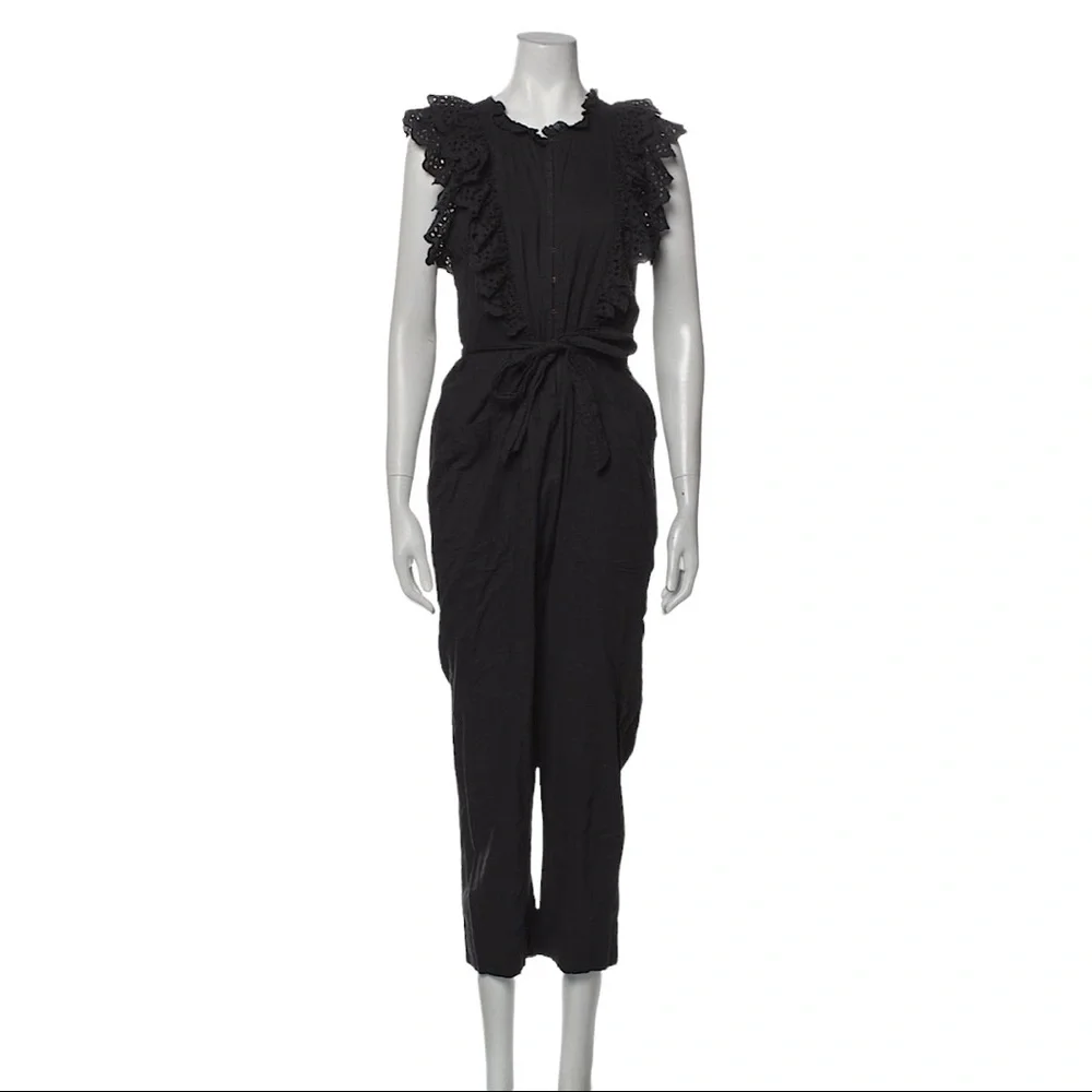 APIECE APART Ruffled Eyelet jumpsuit - Picture 8 of 13